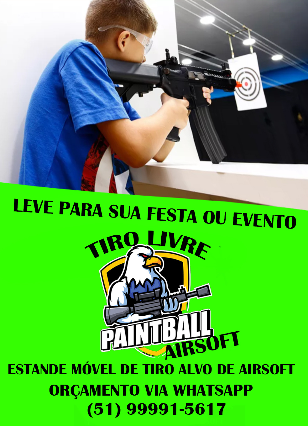 TIRO LIVRE PAINTBALL E AIRSOFT